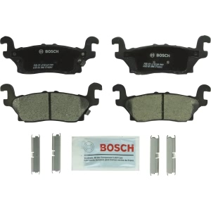 Bosch QuietCast™ Premium Ceramic Rear Disc Brake Pads for Hummer H3 - BC1120