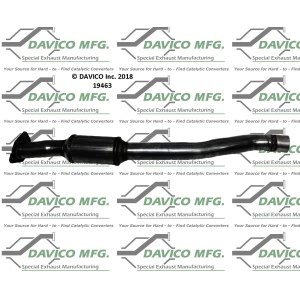Davico Direct Fit Catalytic Converter and Pipe Assembly for GMC Terrain - 19463