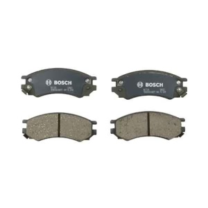 Bosch QuietCast™ Premium Ceramic Front Disc Brake Pads for Saturn SL2 - BC728