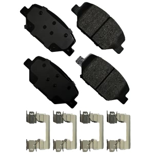 Akebono Pro-ACT™ Ultra-Premium Ceramic Front Disc Brake Pads for Buick LaCrosse - ACT1886