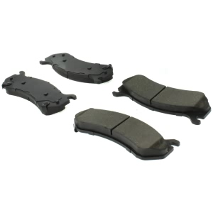 Centric Posi Quiet™ Ceramic Rear Disc Brake Pads for Hummer - 105.07850