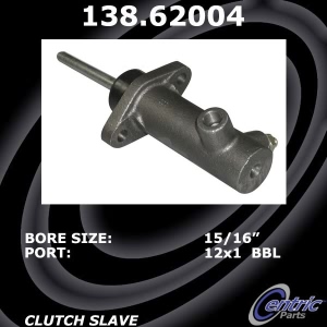 Centric Premium™ Clutch Slave Cylinder for GMC S15 - 138.62004