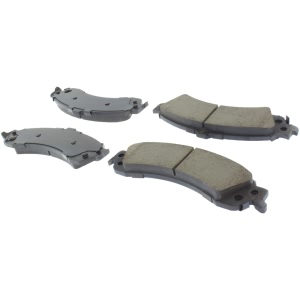Centric Posi Quiet™ Ceramic Rear Disc Brake Pads for GMC Sierra 1500 HD - 105.08340