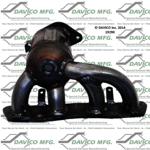 Davico Exhaust Manifold with Integrated Catalytic Converter for Pontiac Vibe - 19290