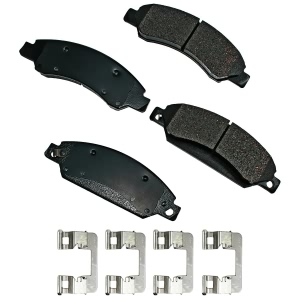 Akebono Performance™ Ultra-Premium Ceramic Front Brake Pads for Chevrolet Avalanche - ASP1092A