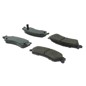 Centric Posi Quiet™ Extended Wear Semi-Metallic Rear Disc Brake Pads for Chevrolet S10 - 106.07290