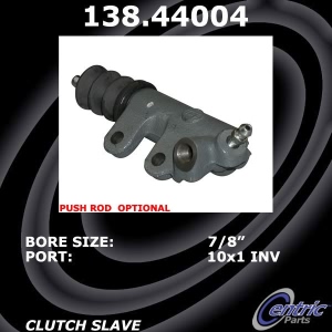 Centric Premium Clutch Slave Cylinder for Pontiac Vibe - 138.44004