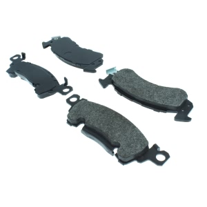 Centric Posi Quiet™ Extended Wear Semi-Metallic Front Disc Brake Pads for Chevrolet K20 - 106.00520