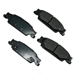 Akebono Pro-ACT™ Ultra-Premium Ceramic Rear Disc Brake Pads for Cadillac STS - ACT922