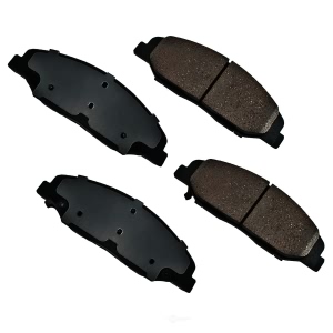 Akebono Pro-ACT™ Ultra-Premium Ceramic Front Disc Brake Pads for Cadillac STS - ACT1332