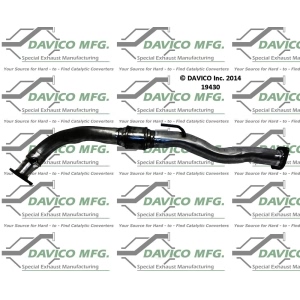 Davico Direct Fit Catalytic Converter and Pipe Assembly for Chevrolet Silverado 3500 - 19430