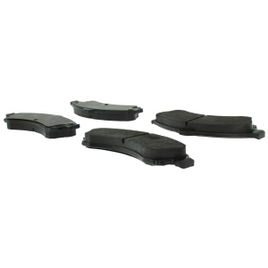 Centric Posi Quiet™ Extended Wear Semi-Metallic Front Disc Brake Pads for Chevrolet Trailblazer - 106.08820