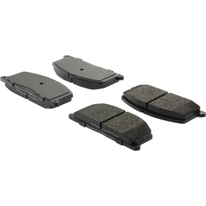 Centric Posi Quiet™ Extended Wear Semi-Metallic Front Disc Brake Pads for Chevrolet Nova - 106.02420