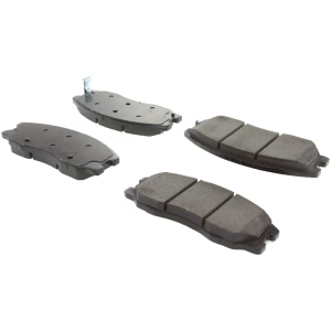 Centric Posi Quiet™ Ceramic Front Disc Brake Pads for Pontiac - 105.12640
