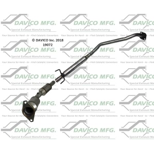 Davico Direct Fit Catalytic Converter and Pipe Assembly for Pontiac Vibe - 19072