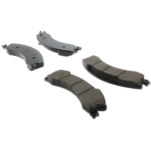 Centric Posi Quiet™ Ceramic Front Disc Brake Pads for GMC Sierra 2500 HD - 105.15650