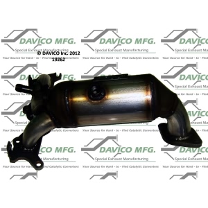 Davico Exhaust Manifold with Integrated Catalytic Converter - 19262