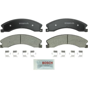 Bosch QuietCast™ Premium Ceramic Rear Disc Brake Pads for GMC Sierra 2500 HD - BC1411