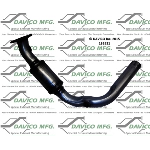 Davico Direct Fit Catalytic Converter and Pipe Assembly for GMC Yukon XL 1500 - 193531