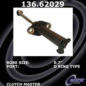 Centric Premium Clutch Master Cylinder for Pontiac Sunfire - 136.62029